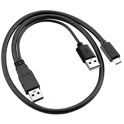 Cablecc Type-C USB-C - USB 3.0IX&USB 2.0fAp[f[^YP[u m[gp\R&n[hfBXNp