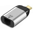 Cablecc USB-C Type-C USB3.1 1000MbpsギガビットイーサネットネットワークLANアダプター（ラップトップ用）