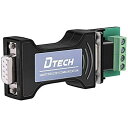 DTECH RS232C to RS485 変換 コンバーター アダプター Portpower シリアル ポート 給電 RS232 ⇔ RS485 変換器 データ コンバータ TVS内蔵