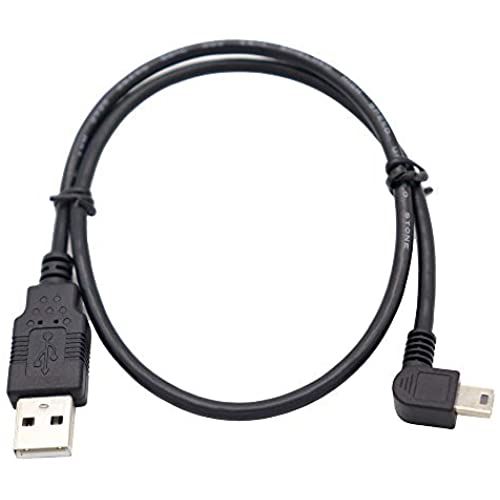 ViViSun USB 2.0 ~jP[u USB(A)IX-USB(miniB)IX L^ E90ϊP[u bLt 480Mbps̃f[^][h (1.8m, L)
