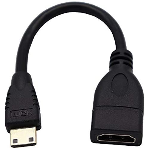 ViViSun nCXs[hmini HDMI(IX)to HDMI(X)ϊP[u HDMI^CvAX-HDMI^CvC(mini)IX 90L^ bLRlN^ f[^` (Xg[g) Black