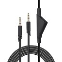 ミュート機能付きの交換用AstroA10ケーブルコードは、Astro A10 A40 A50ゲーミングヘッドセットでも動作します