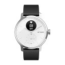 ウィジングズ スマートウォッチ メンズ Withings ScanWatch フランス生まれのスマートウォッチ 42mmモデル ホワイト 最大30日間充電持続 心拍の急激な変化&就寝中の呼吸の乱れを検知 HWA09-MODEL 3-ALL-RO