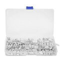 リベットナット 150pcs アルミニウム ナットリベット セット スレッド インサートナットキット ハードウェア ファスナー M3 M4 M5 M6 M8 中空リベット 車 機械 治具 修理(4)