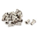 uxcell リベットナット 挿入ナット ステンレス鋼 ねじブラインド 20個入り M5x13mm