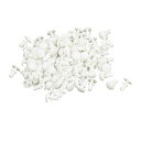 uxcell プッシュリベット ホワイト ナイロンリベット 2.0-3.0mm 厚パネル用 100個入(4)