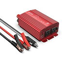 BESTEK 正弦波 インバーター シガーソケット コンセント 300W DC12VをAC100Vに変換 USB2ポート搭載 車載用インバーター カーインバータ...