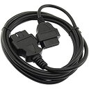 Olive-G OBD2 延長 ケーブル 3m OBDII 16PIN 延長ケーブル 車両診断 診断機 などに