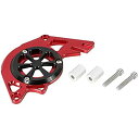 F FIERCE CYCLE スプロケットカバー フロント チェーンガード エンジンカバーの交換 CNCアルミニウム バイク用 ホンダ用 MSX125 2013-2017用 レッド