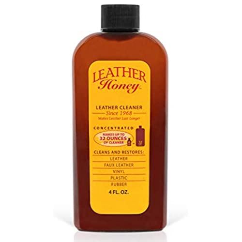 Leather Honey (レザーハニー) レザークリーナー 革 汚れ落とし 革靴 レザーブーツ 家具 自動車インテリア ソファー レザーバック 120ml