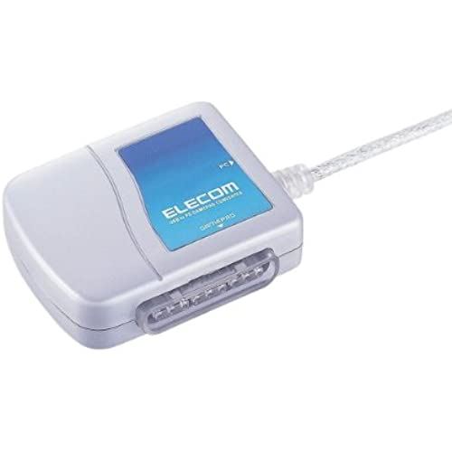 エレコム ゲームパッドコンバータ USB接続 プレステ/プレステ2コントローラ対応 1ポート JC-PS101USV