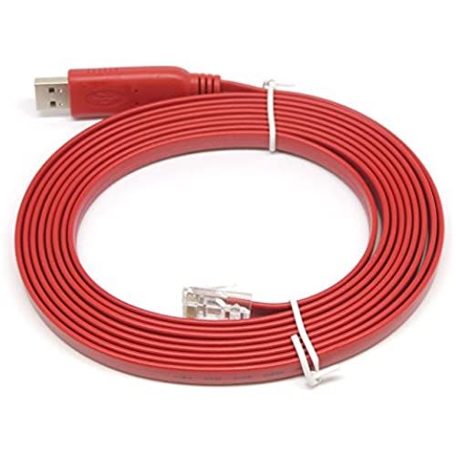 KAUMO USB RJ45 VA R\[P[u FTDI `bviCisco Juniper ȂǂɑΉj (3.6m, bh)