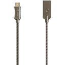 KYOHAYA microUSB ケーブル アンドロイド 充電ケーブル マイクロUSB 急速 android 1m メタル 金属被覆 スマホ 急速充電 データ転送 Android/Xperia 5/Galaxy ...
