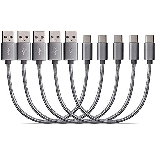 USB Type C P[u[5{Zbg25 cm], JEUTEK USB C@Ή USB ϋviC҂ ^Cv C P[u f[^] Samsung Galaxy S9/S8, Sony Xperia XZ/XZ2, Macbook Pro, Nexus 5X/6P ̑AndroideAUSB-C@ΉyO[z