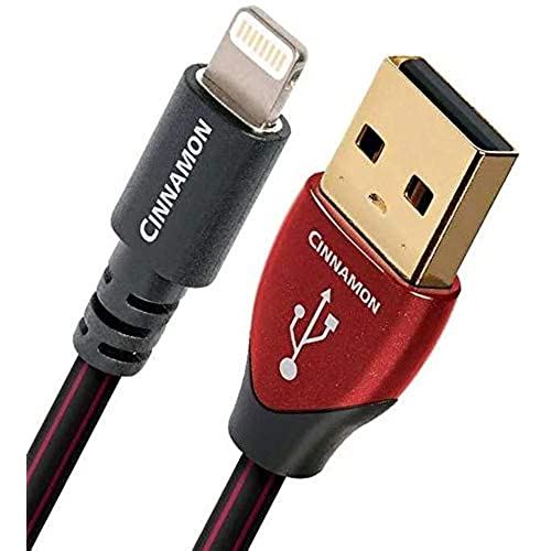 audioquest オーディオクエスト USBケーブル シナモン（USB2.0 A-LIGHTNING）《USB2/CIN/1.5M/LG》USB2 CINNAMON-LIGHTNING/1.5m/LG