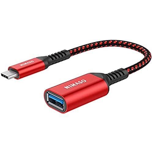 NIMASO USB C ϊ A_v^ ( Type C - USB 3.0 X ) 20CM OTG P[u ^CvC ϊRlN^[ bh