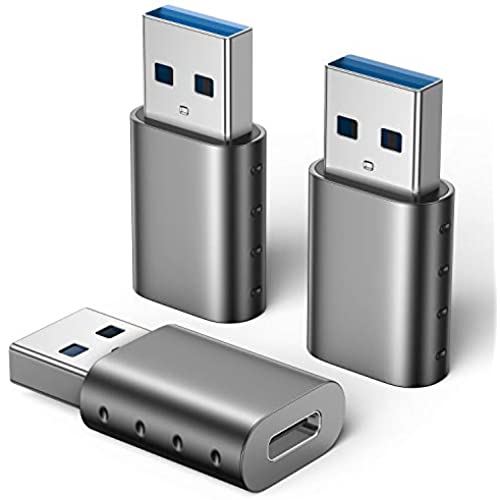 USB Type C (X) to USB A (IX) ϊA_v^ y3Zbg / USB 3.0 5Gbpsf[^] z Quick Charger 3.0Ή MacBook Pro/Air/iPad Pro/Surface/Xperia/Samsung GalaxyΉ Type C (X) -USB A (IX)