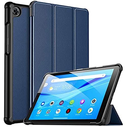 Lenovo Tab M8 HD P[X ATiC m{ Tab M8 FHD 2020 p یJo[ PC+PU I[gX[v@\Ή X^hP[X y ϏՌ Indigo