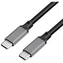 Sisyphy USB-C to USB-C ケーブル 100W PD 1m USB3.1 Gen2 急速充電 20V 5A ケーブル Type-C 4K 60Hz 映像出力 PD3.0 PPS QC3.0 10Gbps データ転送 e-marker 内蔵 3m グレー(2)