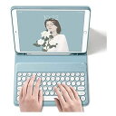 可愛い iPadAir4 iPad 10.9 インチ キーボード ケース 丸型キー カラーキーボード 女性 人気 アイパッド エア4 iPad Air 4 分離...