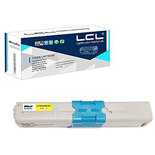 LCL OKI用 TNR-C4K TNR-C4KY1 互換トナーカートリッジ （1パック イエロー） 対応機種:OKI C511dn/C531dn/MC562dn/MC562dnw/ MC362DN/MC362dnw/C312DN