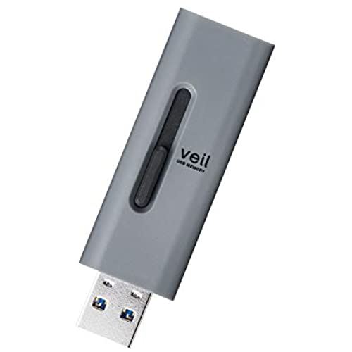쥳 USB 128GB USB3.2(Gen1)б 饤ɼ ȥåץۡդ 졼 MF-SLU3128GGY
