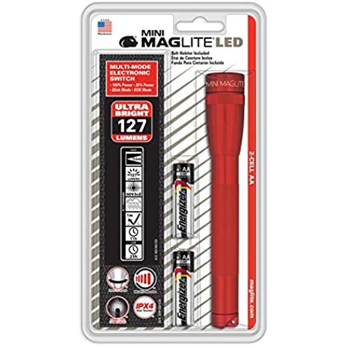 MAG-LITE(マグライト) ミニマグ 3W LED 単3×2本 レッド SP2203H