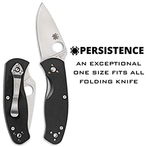 Spyderco スパイダルコ Persistence パーシスタンス　G-10 Plain Edgeナイフ