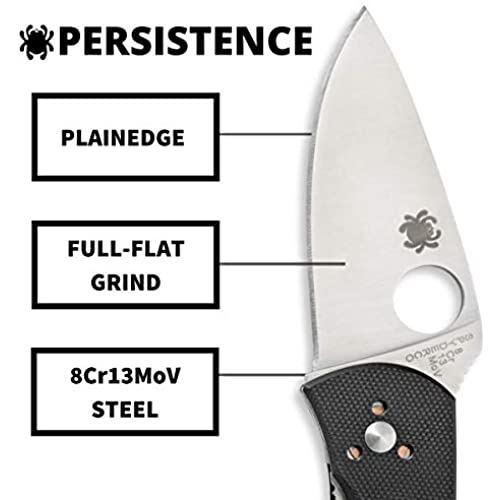 Spyderco スパイダルコ Persistence パーシスタンス　G-10 Plain Edgeナイフ