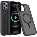 【CYRILL by Spigen】 シリル 半透明 Magsafe iPhone 12 Pro Max 用 ケース 磁石 超高耐衝撃 米軍MIL規格取得 マッ...