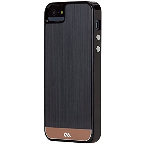  إ饤ùɽ̻ž Case-Mate iPhone5s / 5 Crafted Case Brushed Alminum, Black / Rose Gold CM025695