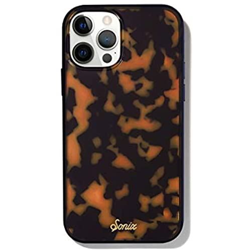 Sonix Brown Tort Case for iPhone 12ProMax [10ft Drop Tested] Women's Protective Tortoiseshell Leopard Cover