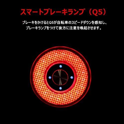 テールライト 自転車 G keni ブレーキランプ アルミ合金製 自動点滅 自動消灯 高輝度 長時間連続点灯 USB充電式 IP65防水 ロードバイク クロスバイク サイクル リアライト