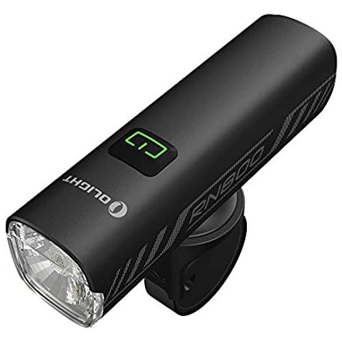 OLIGHT(オーライト) RN800 自転車ライト 自転車ヘッドライト フロントライト 800ルーメン USB充電式 懐中電灯兼用 大容量4000mAh IPX6防水 防振 アンチグレア ロードバイク 5つ調光モード