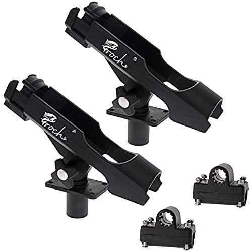 2本セット ロッドホルダー 竿掛けホルダー 竿置き 竿受け 船 竿置き 角度調節可能 竿掛け ボート 万能竿受け RH40