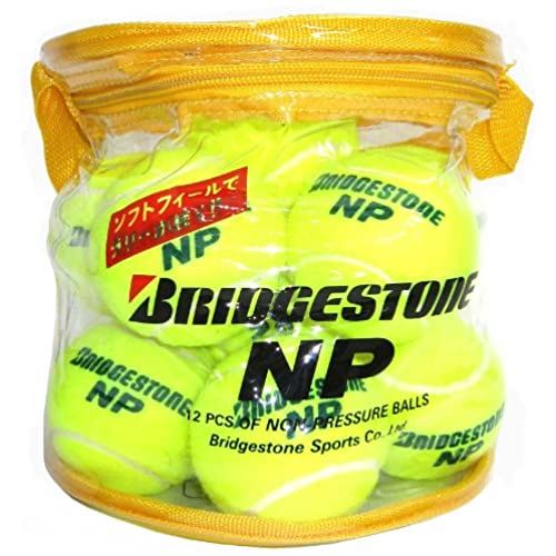 ブリヂストン(BRIDGESTONE) ノンプレッシャーテニスボール 12個入 BBA46BT