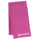COOL CORE(クールコア) KING KAZU 公認 SUPER COOLING TOWEL ピンク PK