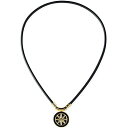 BANDEL(of) healthcare necklace Earth (black~gold) HLCNEBG47 47cm