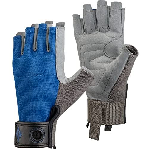 Black Diamond Crag - - Half-Finger bleu (Taille cadre: S) Gants