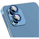 Apple iPhone 12 カメラレンズガラスフィルム 9H カメラレンズ保護 アップル アイフォン12 カメラレンズ メタルリング ファッションリング レ...