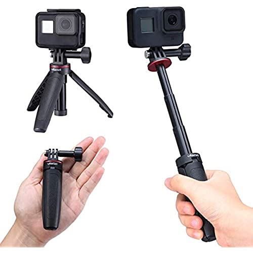 Gopro 自撮り棒 セルカ棒 3段伸縮 3way自撮り棒 GoPro hero 8 / hero 7/ hero 6 / Session, Insta360 ONE R, GoPro Max, DJI OSMO