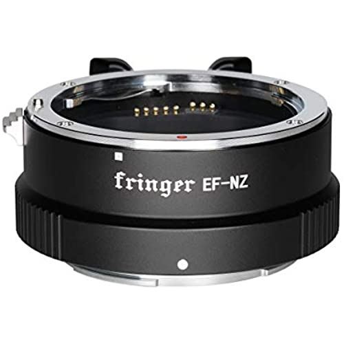 FRINGER FR-NZ1 電子接点 絞りリング付きマウントアダプター レンズ側：キャノンEFマウントレンズ カメラ側：ニコンZマウント FR-NZ1