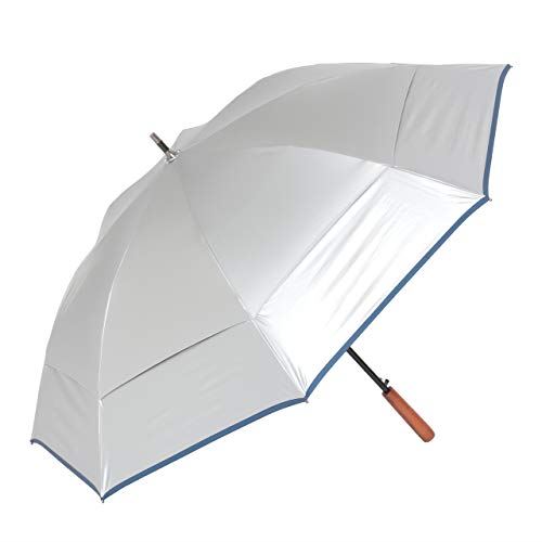 日傘 メンズ UVカット 晴雨兼用 遮光 遮熱 ゴルフ傘 強風対応 ジャンプ傘 70cm ひんやり傘【LIEBEN-0195】ゴルフ傘 パラソル