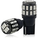 LIMEY T10 LED ポジションランプ レッド 赤 爆光 30連 1.6W 無極性 12V 車 バイク ポジション灯 ウェッジ球 ledバルブ 2個入