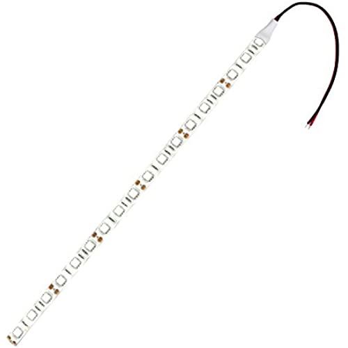 【1本入り】 LEDテープライト 12V 防水 3チップ 100cm (白ベース) 発光色：白色