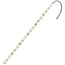 【1本入り】 LEDテープライト 12V 防水 1チップ 50cm (白ベース) 発光色:白色