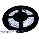 LEDテープライト 12V 防水 両端子 5メートル 3チップ (白色/白ベース)