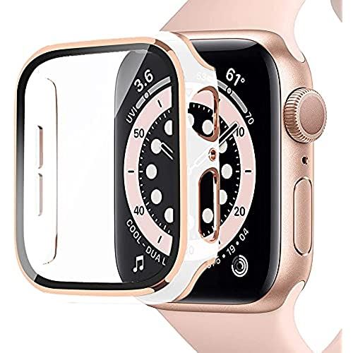 Miimall 一体感ケースApple Watch 40mm 専用 アップルウォッチ シリーズ 4/5/6/SE ケース アップルウォッチ 40mm保護ケース キズ防止 防塵 軽量 硬度9H PC素材 液晶全面保護 Miimall 一体感ケースApple Watch 40mm 専用 アップルウォッチ シリーズ 4/5/6/SE ケース アップルウォッチ 40mm保護ケース キズ防止 防塵 軽量 硬度9H PC素材 液晶全面保護