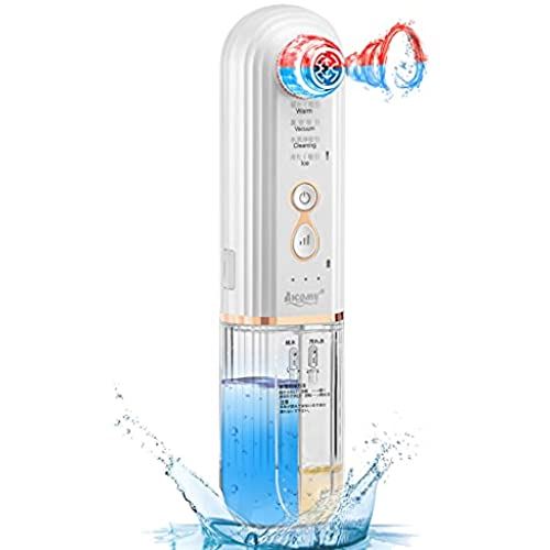 毛穴吸引器 冷熱水洗浄 真空吸引 水洗浄一体式 分離式水槽 透明樹脂とシリコン2次成型 ヘッダー2種 強さ3レベル USB充電 Aicomy 毛穴吸引器 冷熱水洗浄 真空吸引 水洗浄一体式 分離式水槽 透明樹脂とシリコン2次成型 ヘッダー2種 強さ3レベル USB充電 Aicomy