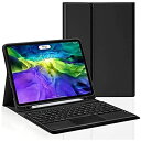iPadPro12.9 第 5 世代 4 世代 3 世代 キーボード ケース タッチパッド搭載 可愛い 丸型キー iPad Pro 12.9 インチ 2021 ...